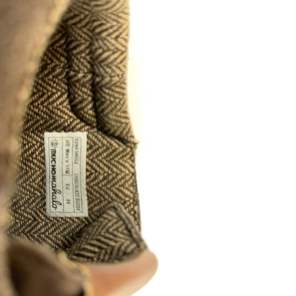 Mucho Mahalo Scott Grip Chocolate Brown Suede Chukka Boots Slip On Shoes Brown